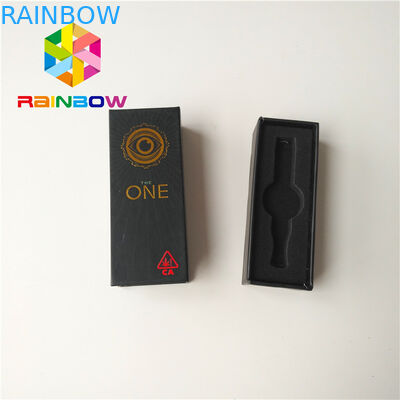 Final superficial mate de empaquetado del equipo del atomizador de Cbd de las cajas del tamaño del cartucho de encargo de Vape