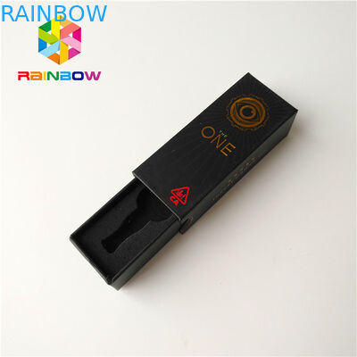 Final superficial mate de empaquetado del equipo del atomizador de Cbd de las cajas del tamaño del cartucho de encargo de Vape