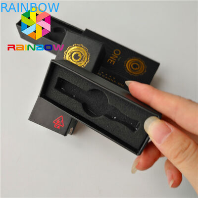 Final superficial mate de empaquetado del equipo del atomizador de Cbd de las cajas del tamaño del cartucho de encargo de Vape