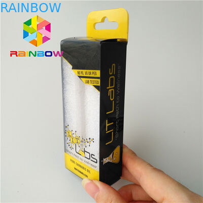 Incienso herbario de papel que empaqueta la caja de empaquetado Vape del tanque de 510 de Cbd del cartucho de cerámica del aceite