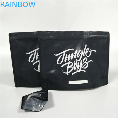 Los bolsos plásticos de la cremallera de la impresión de Gravnre, mala hierba de Mylar colocan bolsas para arriba de empaquetado