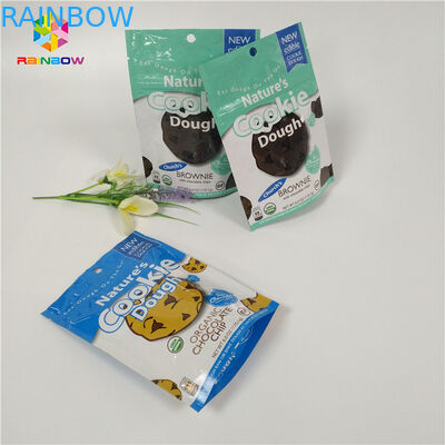 El Ziplock que se puede volver a sellar de Doypack que se levanta el papel de aluminio empaqueta el empaquetado de las galletas