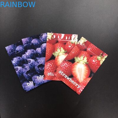 El incienso herbario material brillante alineado hoja que empaquetaba el lado 3 selló aduana del bolso plano impreso