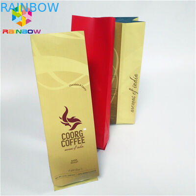 La aduana impresa se levanta la parte inferior plana del escudete del lado de la barrera de la humedad de los bolsos de la bolsa de la cremallera