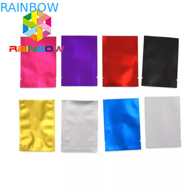 Bolsas plásticas que se puede volver a sellar que empaquetan tres el sello lateral pequeño Mylar para las hierbas/las galletas