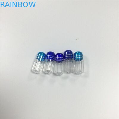 Mini envase de empaquetado de la forma de la bala de la cápsula de las píldoras del rinoceronte 69 del paquete de ampolla de la botella del picosegundo del plástico