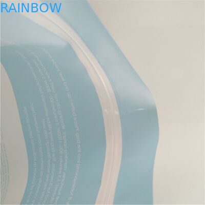 El escudete de la parte inferior del esterilizador de la microonda del almacenamiento de la comida empaqueta aduana superior que se puede volver a sellar de la cremallera