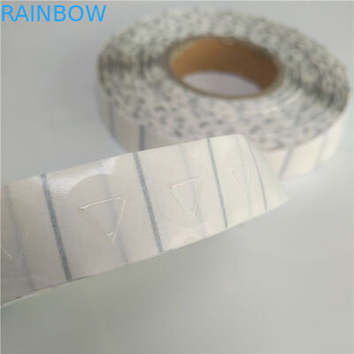 La manga amonestadora grabada en relieve del encogimiento del triángulo etiqueta el estándar claro para la botella del líquido del jugo