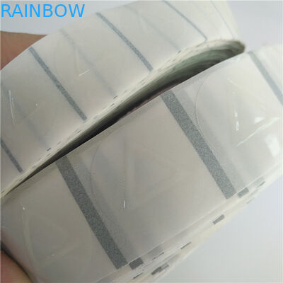 La manga amonestadora grabada en relieve del encogimiento del triángulo etiqueta el estándar claro para la botella del líquido del jugo