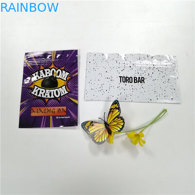 La bolsa de la hoja de la prueba del olor que empaqueta bolsos de la cerradura de la cremallera de Mylar se levanta la impresión de encargo de la bolsa