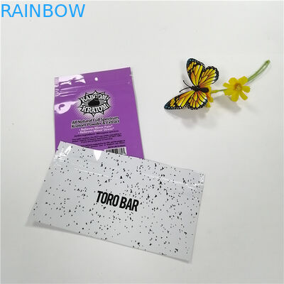 La bolsa de la hoja de la prueba del olor que empaqueta bolsos de la cerradura de la cremallera de Mylar se levanta la impresión de encargo de la bolsa