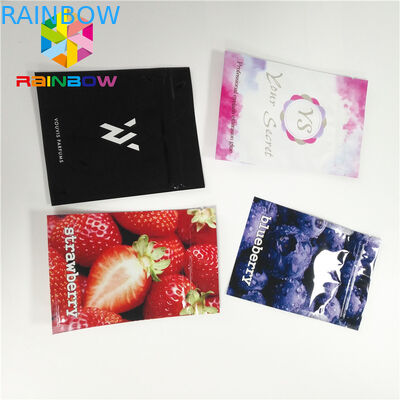 Bolsa lateral de empaquetado mate del sello de los bolsos tres del papel de aluminio para el paquete cosmético del maquillaje