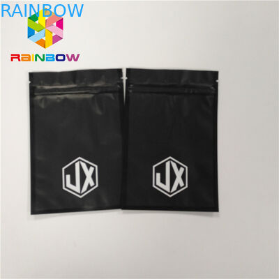 La bolsa de plástico de empaquetado del sello del uno mismo de la bolsa de la hoja de la prueba del olor de Mylar con la cremallera que se puede volver a sellar