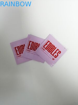 3.5/7 gramos de Mylar del olor de la prueba de bolsos Ziplock plásticos de la mala hierba para el empaquetado de la flor de Gummies