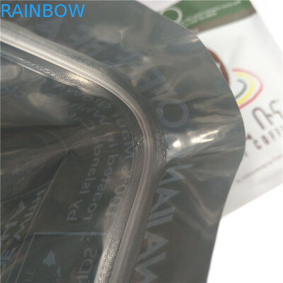 Bolsitas de té de los granos de café de Doypack que empaquetan los bolsos biodegradables para los productos del polvo