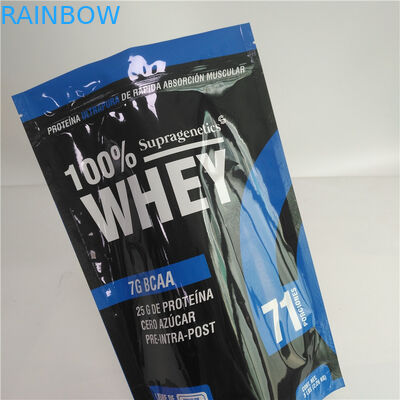 Levántese el polvo impreso aduana del chocolate del café de los bolsos del bocado de la bolsa que empaqueta 5lb 2kg