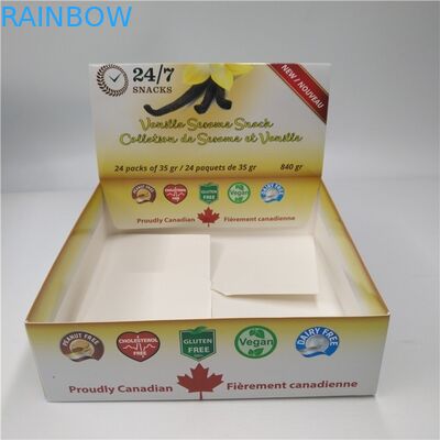 El cartón plegable de empaquetado de la cartulina acanalada del incienso herbario de papel surge la caja de presentación