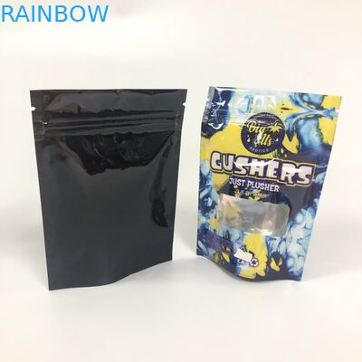 Las píldoras de empaquetado del embalaje del incienso herbario de los bolsos de los Gushers de la lámina de mylar se levantan el logotipo de la aduana de la bolsa