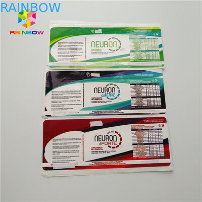 La manga del encogimiento del dropper etiqueta el frasco farmacéutico de las etiquetas engomadas la botella de cristal 30ml para el esteroide