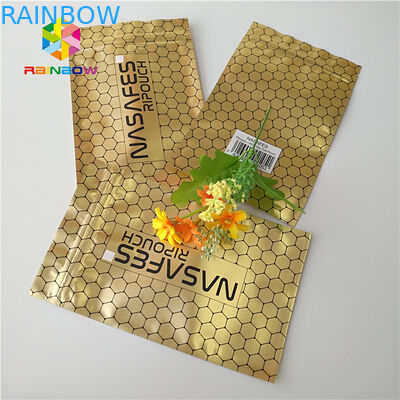 La aduana impresa se levanta uso Ziplock plástico de la hierba del bolso del tubo de tabaco de Mylar de la hoja de la bolsa