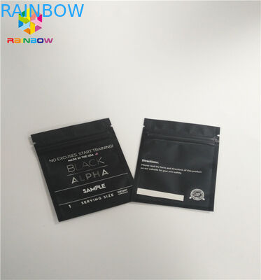 Modifique la bolsa a prueba de niños impresa de las galletas para requisitos particulares del paquete 3.5g CBD del muchacho de la selva de los bolsos del papel de aluminio