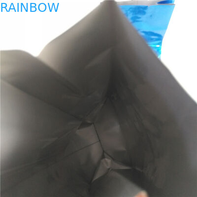 Bolsitas de té del escudete del lado del papel de aluminio que empaquetan el sellado caliente de la bolsa del café con la válvula