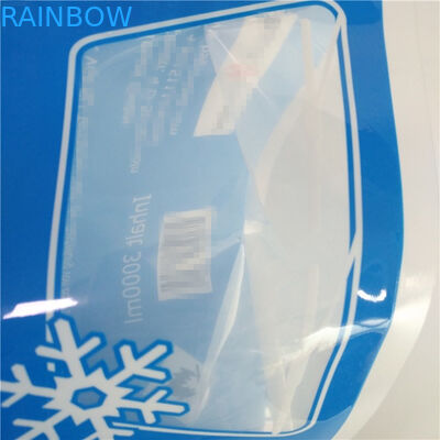 Bolsa a baja temperatura del canalón que empaqueta el bolso líquido plástico plegable reutilizable 3L 5L del almacenamiento