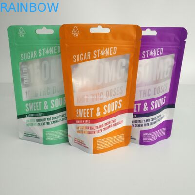 Huela el incienso herbario de la prueba que empaqueta el bolso a prueba de niños 3.5g del remiendo de Ziplocke Stoney