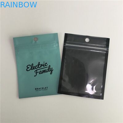 Comida sellada tres lados que se puede volver a sellar del bolso de la cerradura de la cremallera del papel de aluminio a prueba de humedad