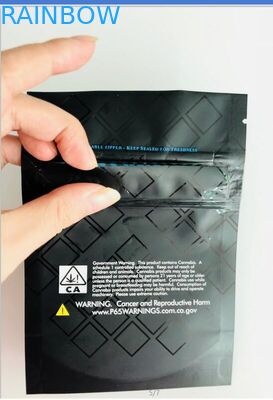 Bolsa olográfica de la mala hierba de la cremallera de la cerradura de las bolsas de plástico de las galletas durables de Runtz Mylar modificada para requisitos particulares