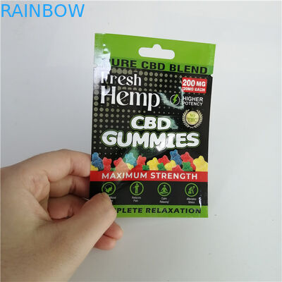 Bolsitas de té Ziplock plásticas que empaquetan biodegradable que se puede volver a sellar de los bolsos para la comida/los frutos secos