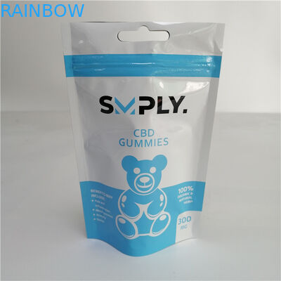 Bolsitas de té Ziplock plásticas que empaquetan biodegradable que se puede volver a sellar de los bolsos para la comida/los frutos secos