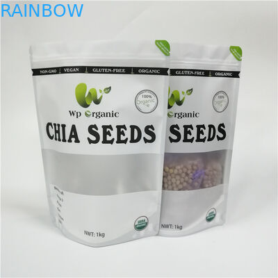 Bolsas de empaquetado del soplo de la pasta de la galleta del bolso del bocado de la prueba del olor con Windows de niebla delantero