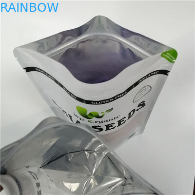 Bolsas de empaquetado del soplo de la pasta de la galleta del bolso del bocado de la prueba del olor con Windows de niebla delantero