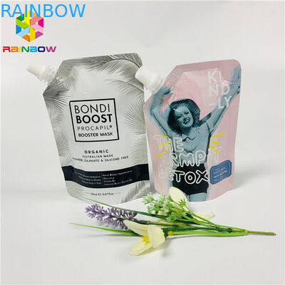 La categoría alimenticia de Doypack se levanta el embalaje líquido facial de limpiamiento reutilizable de la máscara del gel de las bolsas