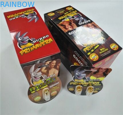 Ampolla plástica de la tarjeta de la píldora de la cápsula del rinoceronte 69 que empaqueta la pantera negra/la mamba/el rinoceronte V7