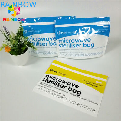 Bolsos de empaquetado Foodsaver hermético reutilizable de los snacks del silicón para calentar/que congela