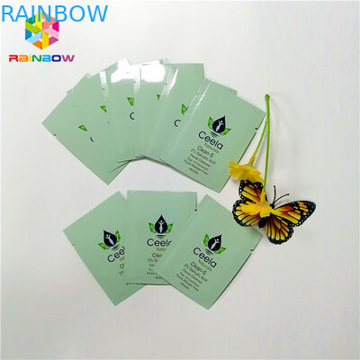 Huela la bolsa que se puede volver a sellar de empaquetado cosmética de la cremallera de la lámina de mylar del Ziplock 1oz del bolso de la prueba