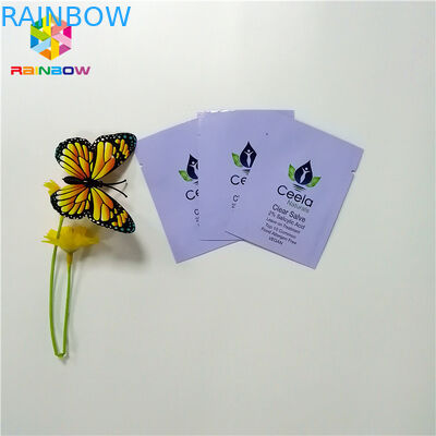 Huela la bolsa que se puede volver a sellar de empaquetado cosmética de la cremallera de la lámina de mylar del Ziplock 1oz del bolso de la prueba