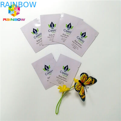 Multi - top en colores pastel coloreado de los bolsos del sellado caliente de la lámina de mylar abierto con la muesca los 6x9cm del rasgón