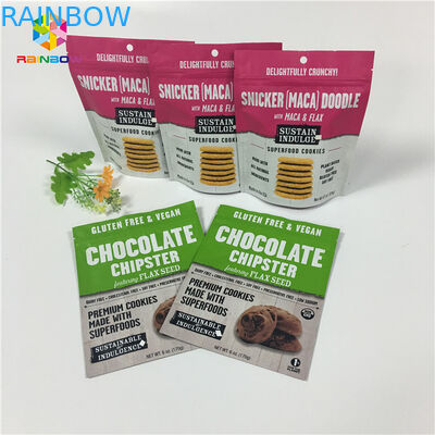 1 libra 12oz se levanta los bolsos Ziplock, impresión mate de la bolsa Ziplock del polvo de la especia