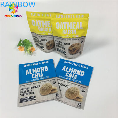 1 libra 12oz se levanta los bolsos Ziplock, impresión mate de la bolsa Ziplock del polvo de la especia