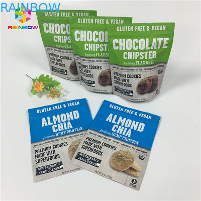 1 libra 12oz se levanta los bolsos Ziplock, impresión mate de la bolsa Ziplock del polvo de la especia