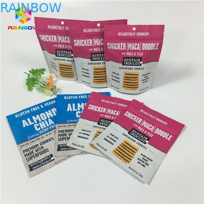 La impresión del fotograbado se levanta el polvo Ziplock de la proteína del café/de leche de la vainilla de los bolsos del embalaje