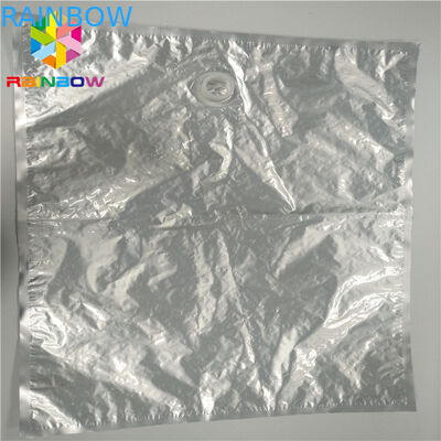 Bolsos de empaquetado de la talla 20L de la hoja de encargo del babero para el almacenamiento del jugo de la bebida del agua potable
