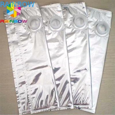 empaquetado del golpecito del canalón de la bebida del BABERO del dispensador del vino tinto de los bolsos del papel de aluminio 330ML