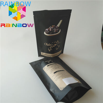 Bolsos cosméticos de la cremallera del sellado caliente, mascarilla del papel de aluminio que empaqueta para el cuidado de piel