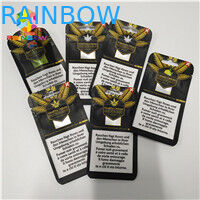 Los bolsos Ziplock del papel de aluminio de Resealabel se levantan el embalaje del caramelo de Gummies del aceite de CBD