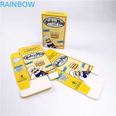 Color impreso aduana de las cajas de papel CMYK de la cartulina acanalada para el empaquetado externo de la comida