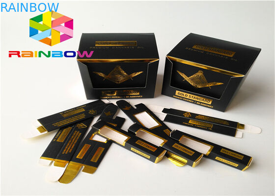 Caja de presentación contraria al por menor acanalada de papel reciclada para el jugo líquido de la e de la e de Vape del vapor